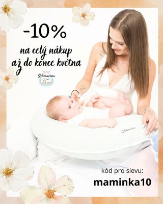 S láskou pro všechny maminky! Využij slevu 10 % na celý nákup až do konce května. Stačí při objednávce zadat kód:...